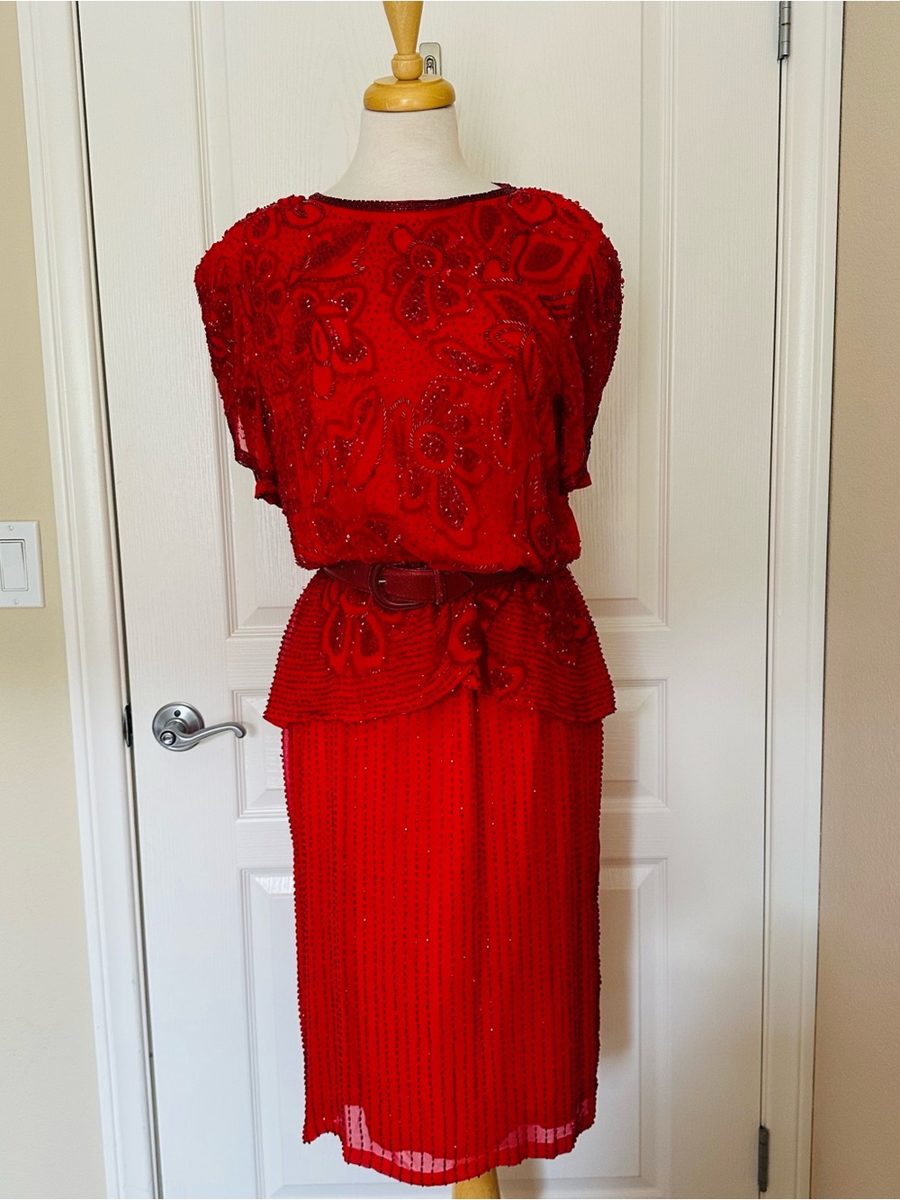 1980’s Oleg Cassini dress